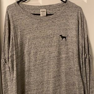 TWO Long Sleeve VS PINK Campus Tees